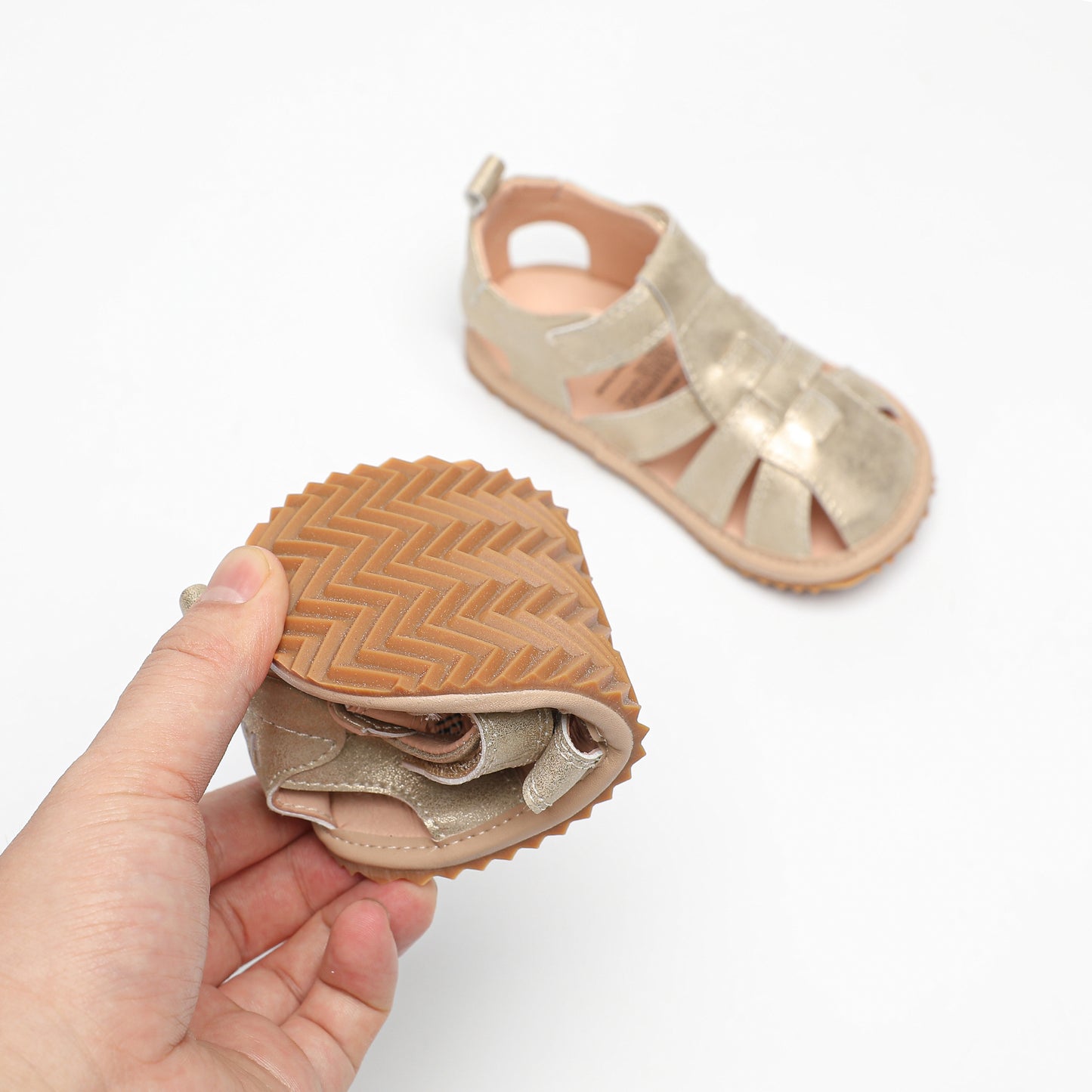 Sandalias Ergonómicas TREPA Bloom - Gold 25a29