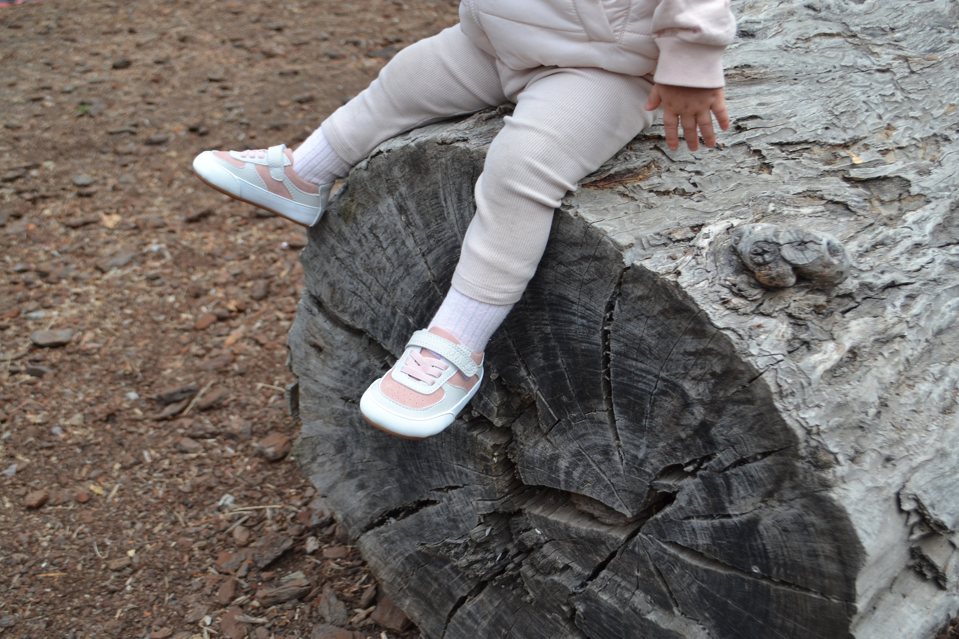 Zapatillas Ergonómicas Vintage - Rosado Jeans (Infant)