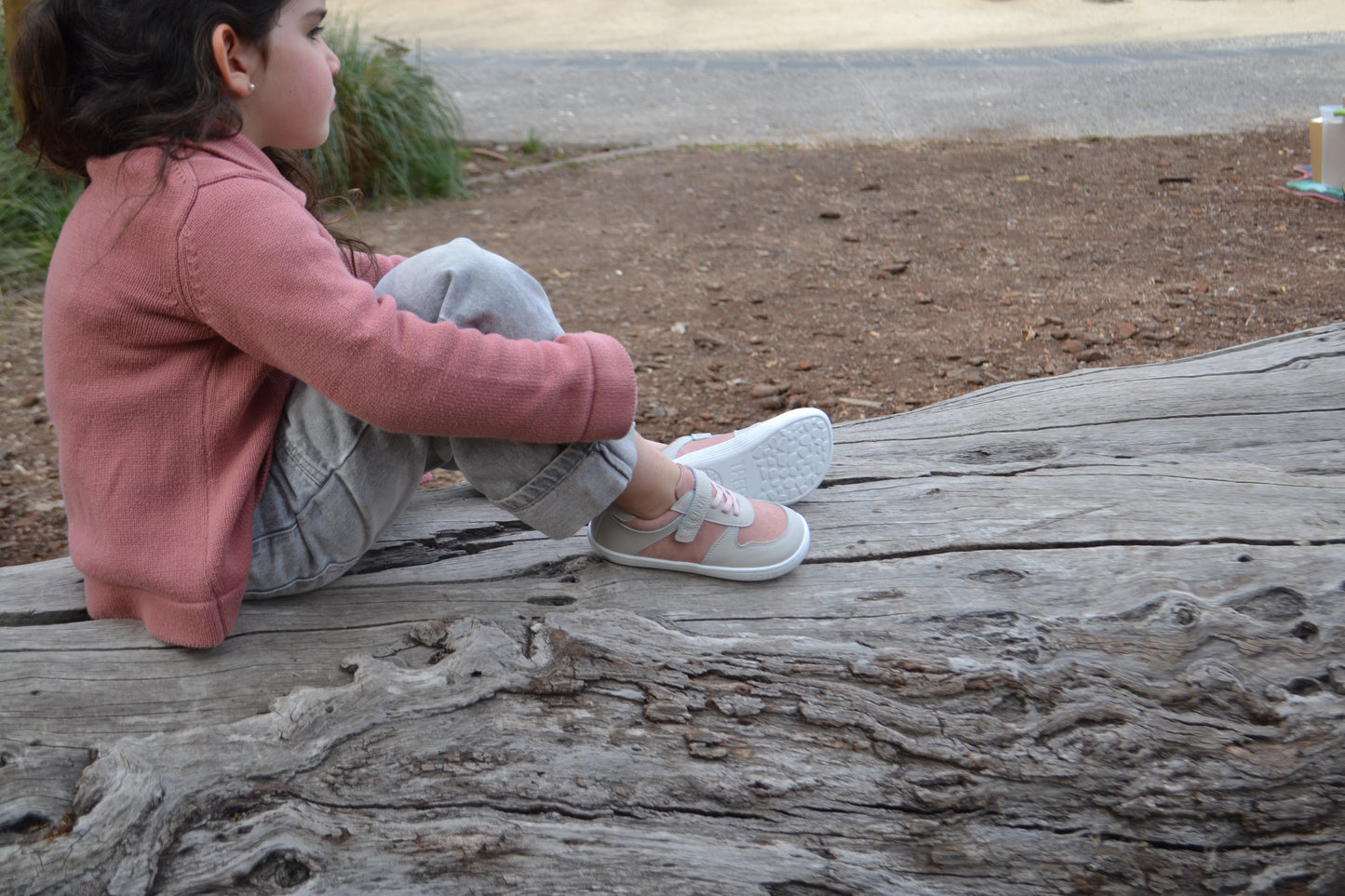 Zapatillas Ergonómicas Vintage - Rosado Jeans (Toddler)