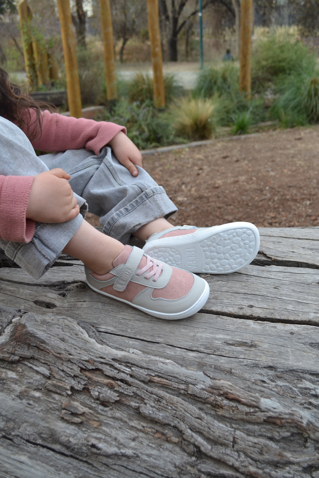 Zapatillas Ergonómicas Vintage - Rosado Jeans (Kids)