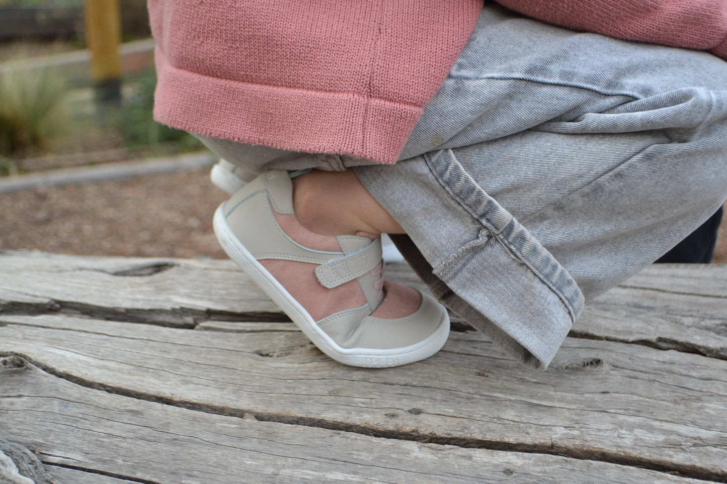 Zapatillas Ergonómicas Vintage - Rosado Jeans (Toddler)