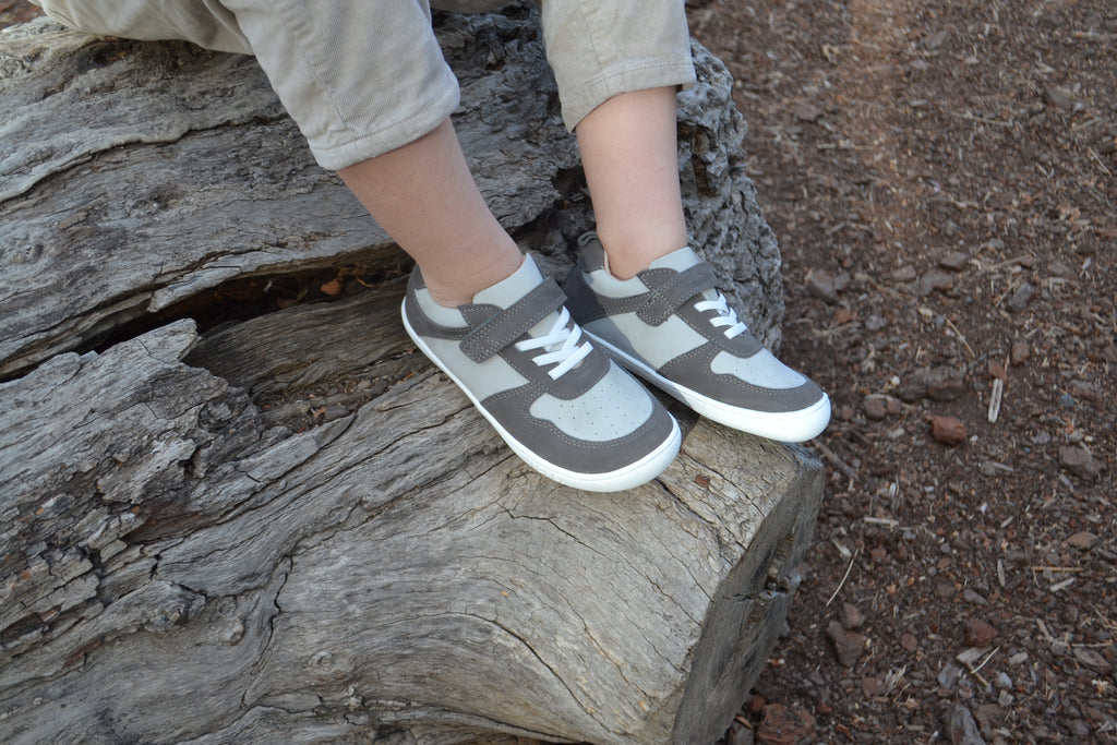 Zapatillas Ergonómicas Vintage - Gris Claro (Kids)