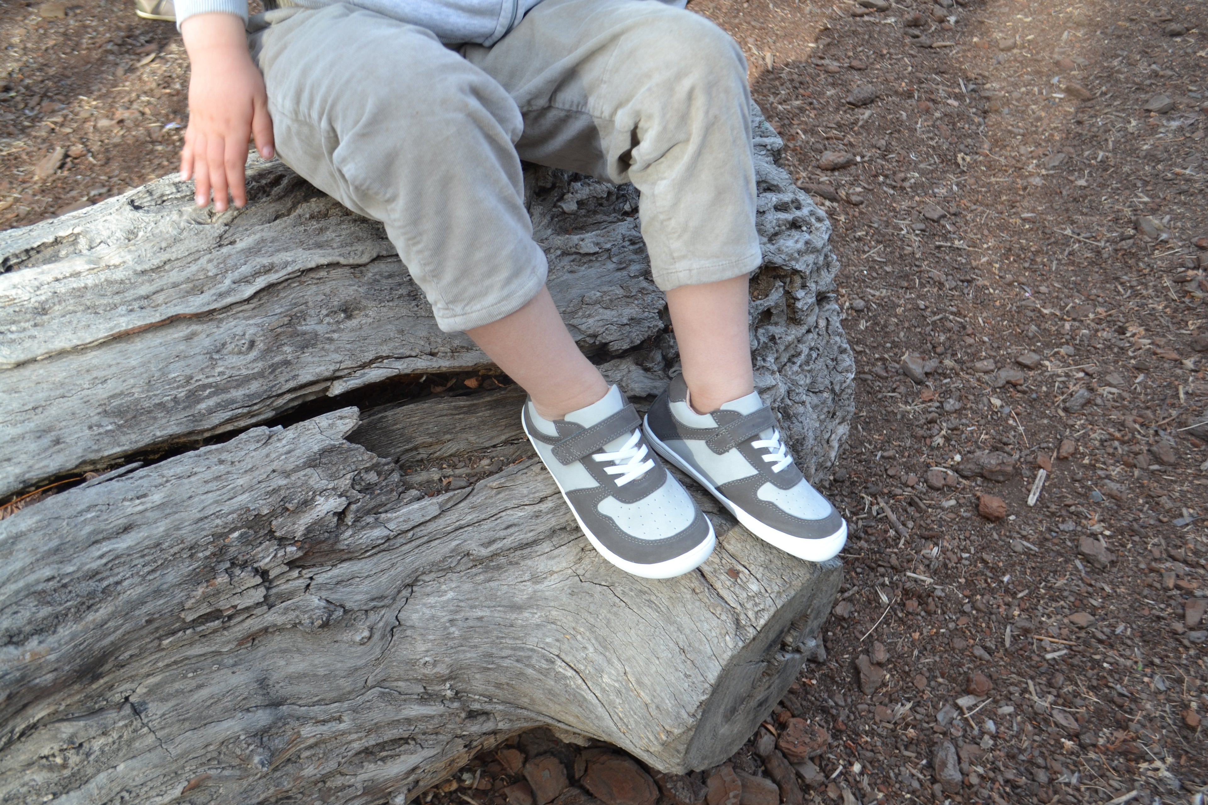 Zapatillas Ergonómicas Vintage - Gris Claro (Kids)
