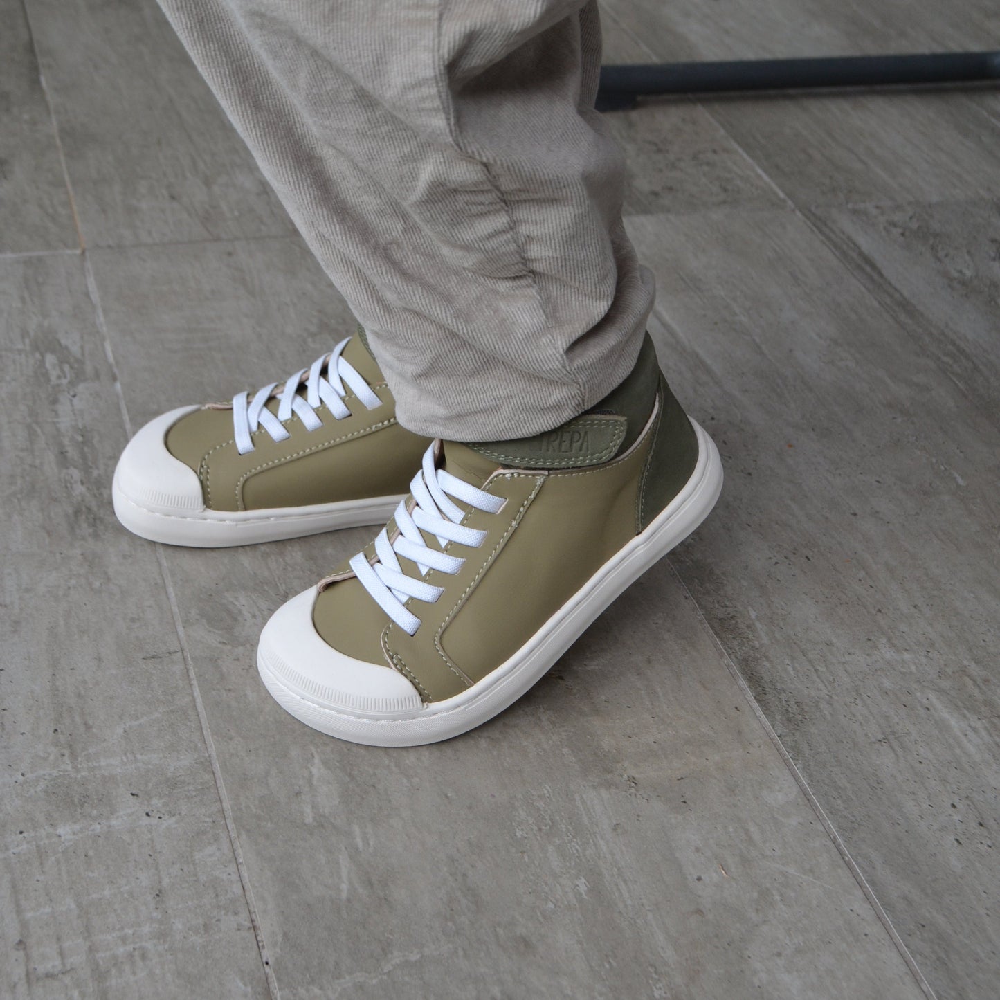 Botines Ergonómicos TREPA Rain - Militar (Toddler)