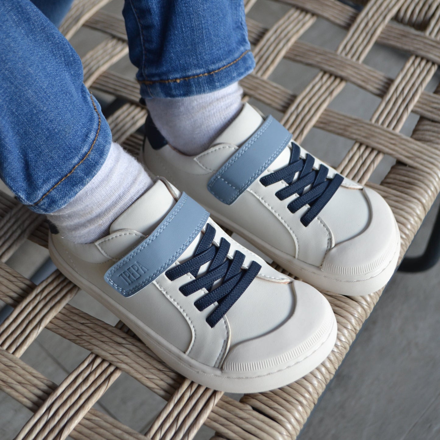 Zapatillas Ergonómicas TREPA Urban - Blanco Indigo (30 a 31)