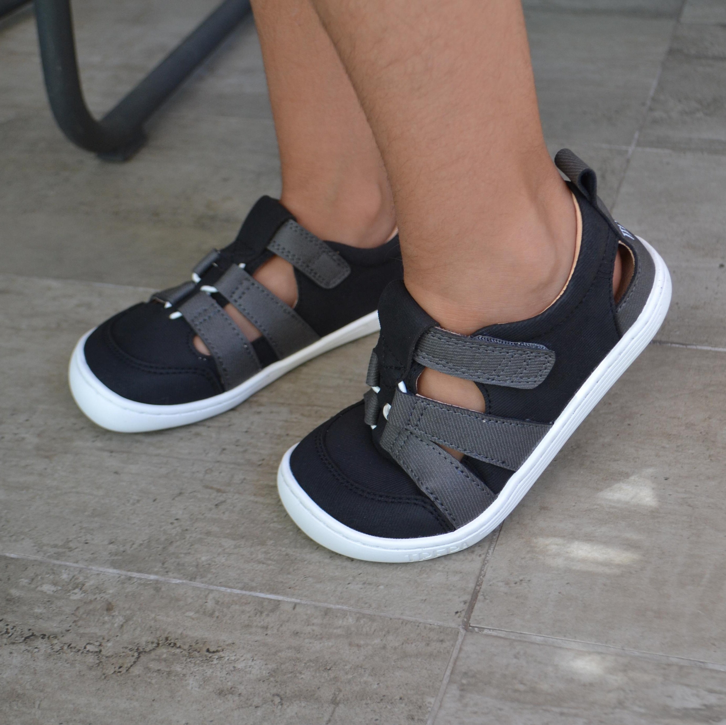 Sandalias Ergonómicas Travel - Grafito (Kids)