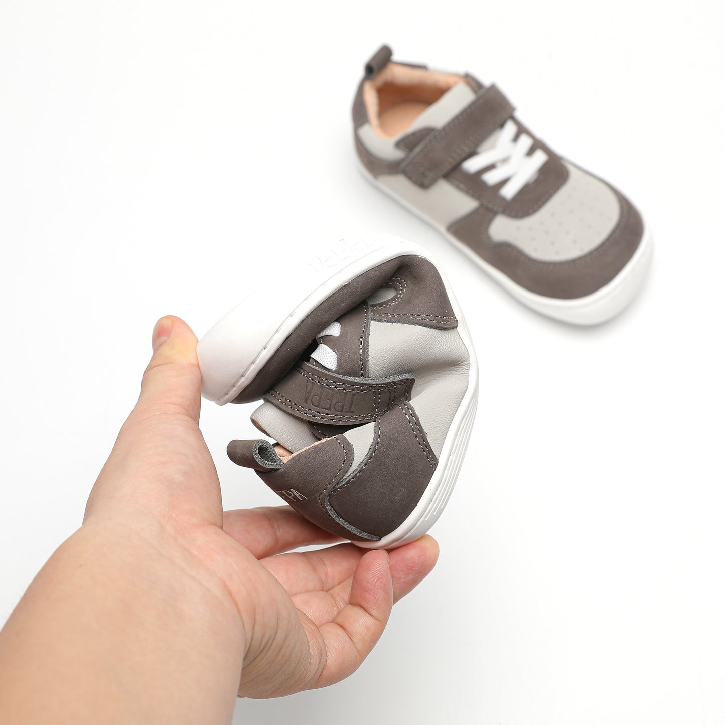 Zapatillas Ergonómicas TREPA Vintage - Gris Claro 25a29