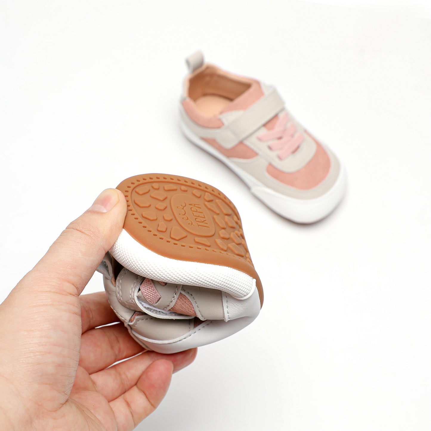 Zapatillas Ergonómicas TREPA Vintage - Rosado Jeans 20a24